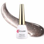 Oja semipermanentă XDynamic 023 – Rose Gold Glitter Metalizat