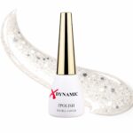 Oja semipermanentă XDynamic 031 – Topper Transparent Silver Crystal Flakes