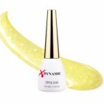 Oja semipermanentă XDynamic 046 – Neon Lemon Yellow cu particule glitter