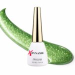 Oja semipermanentă XDynamic 052 – Verde smarald glitter cu efect luxuriant