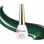 Oja semipermanentă XDynamic 069 – Verde smarald închis cu efect metalic și particule strălucitoare