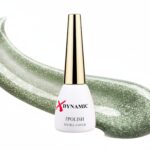 Oja Semipermanentă XDynamic 075 Verde Olive Sidefat cu Glitter Fin