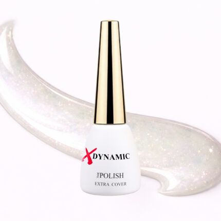 Oja semipermanentă XDynamic – nuanța 126 Pearl White Glitter