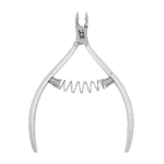 Clește cuticule profesional X-Line 7 mm pentru palme mari cu arc spirală