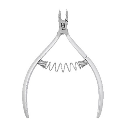 Clește cuticule profesional X-Line 7 mm pentru palme mari cu arc spirală