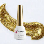 Ojă Semipermanentă XDynamic 12ml – nuanța 084 Gold Glitter