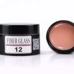 Gel Builder Dynamic Fiber Glass 12 – Roz Natural Intens cu Fibra de Sticlă 100ml