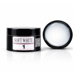 Gel Builder XDynamic Soft White 1 – Alb Lăptos Natural 100ml