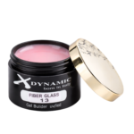 Gel Builder XDynamic Fiber Glass 13 – Roz Natural Cald cu Fibra de Sticlă