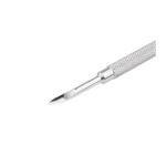 Împingător profesional de cuticule X-line – spatulă lată – gheară