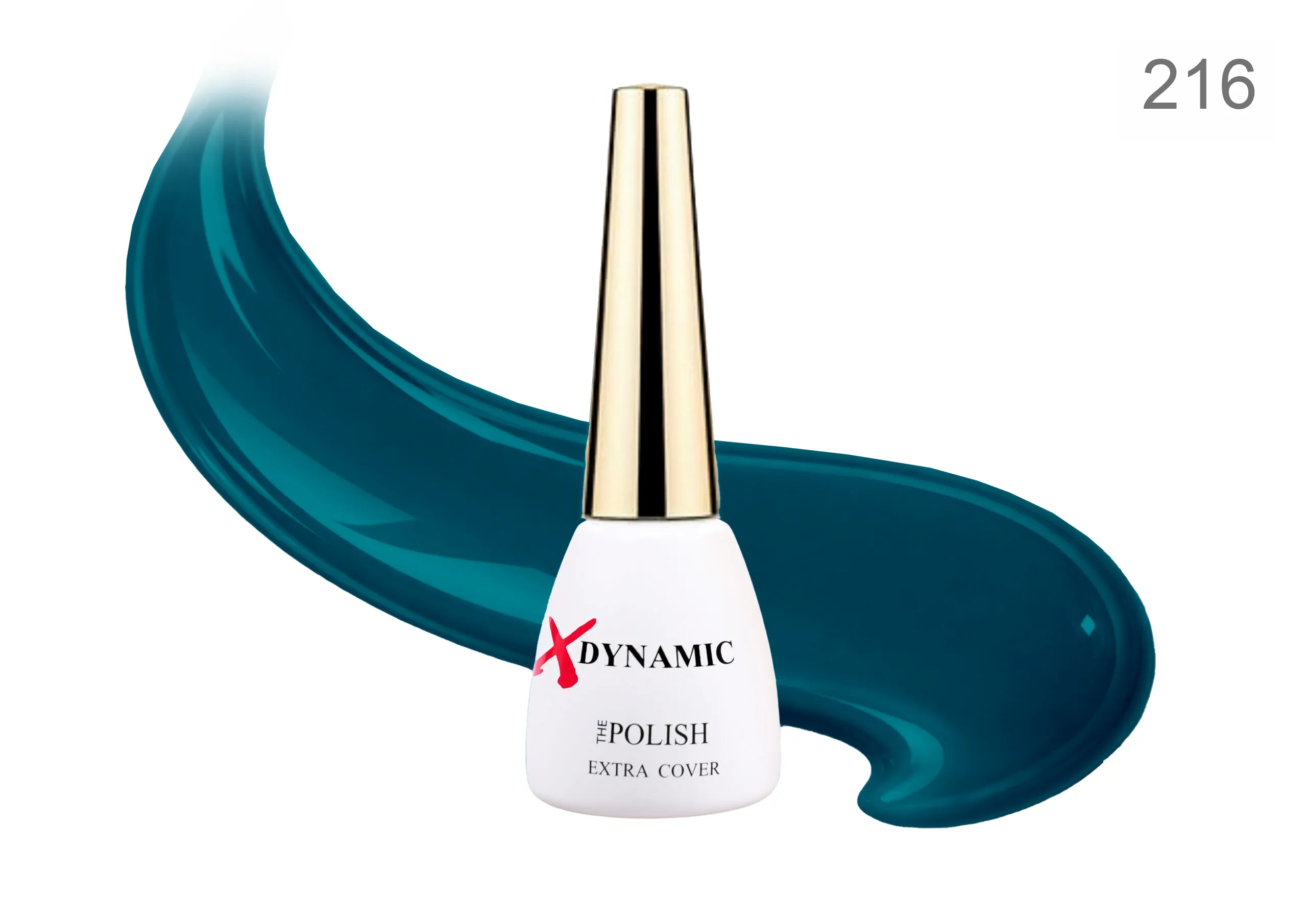 216-scaled Ojă Semipermanentă XDynamic 12ml – nuanța 216 Albastru Prusac/Deep Ocean - imagine 1