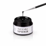 Gel Spider XDynamic 5ml – Nero pentru Nail Art