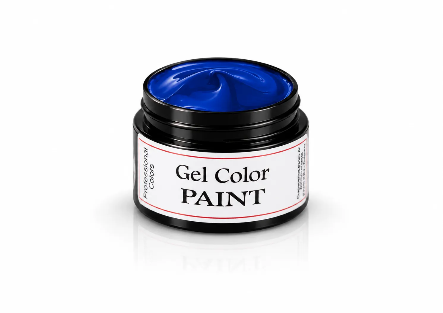 gel-paint-blue-xdynamic Gel Color XDynamic 5ml – Albastru pentru Nail Art - imagine 1