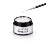 Gel Spider XDynamic 5ml – Bianco pentru Nail Art